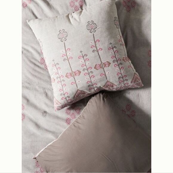 Embroidered Natalio Euro Sham - Picture 4 of 6